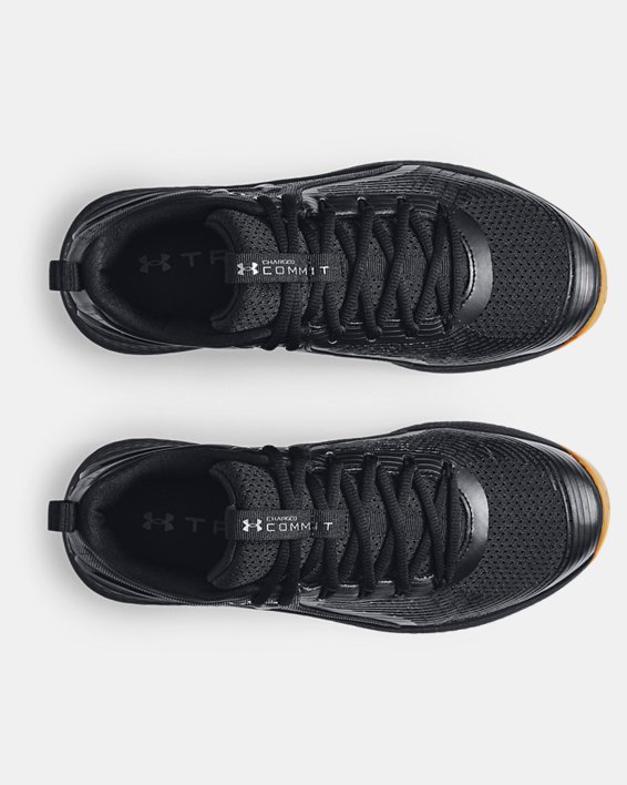 Men's UA Charged Commit 3 Training Shoes, Black, pdpMainDesktop image number 2